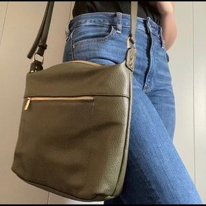Green Cross Body Bag Hardly Used